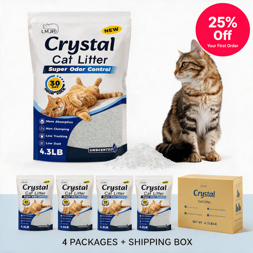Low Tracking Crystal Cat Litter