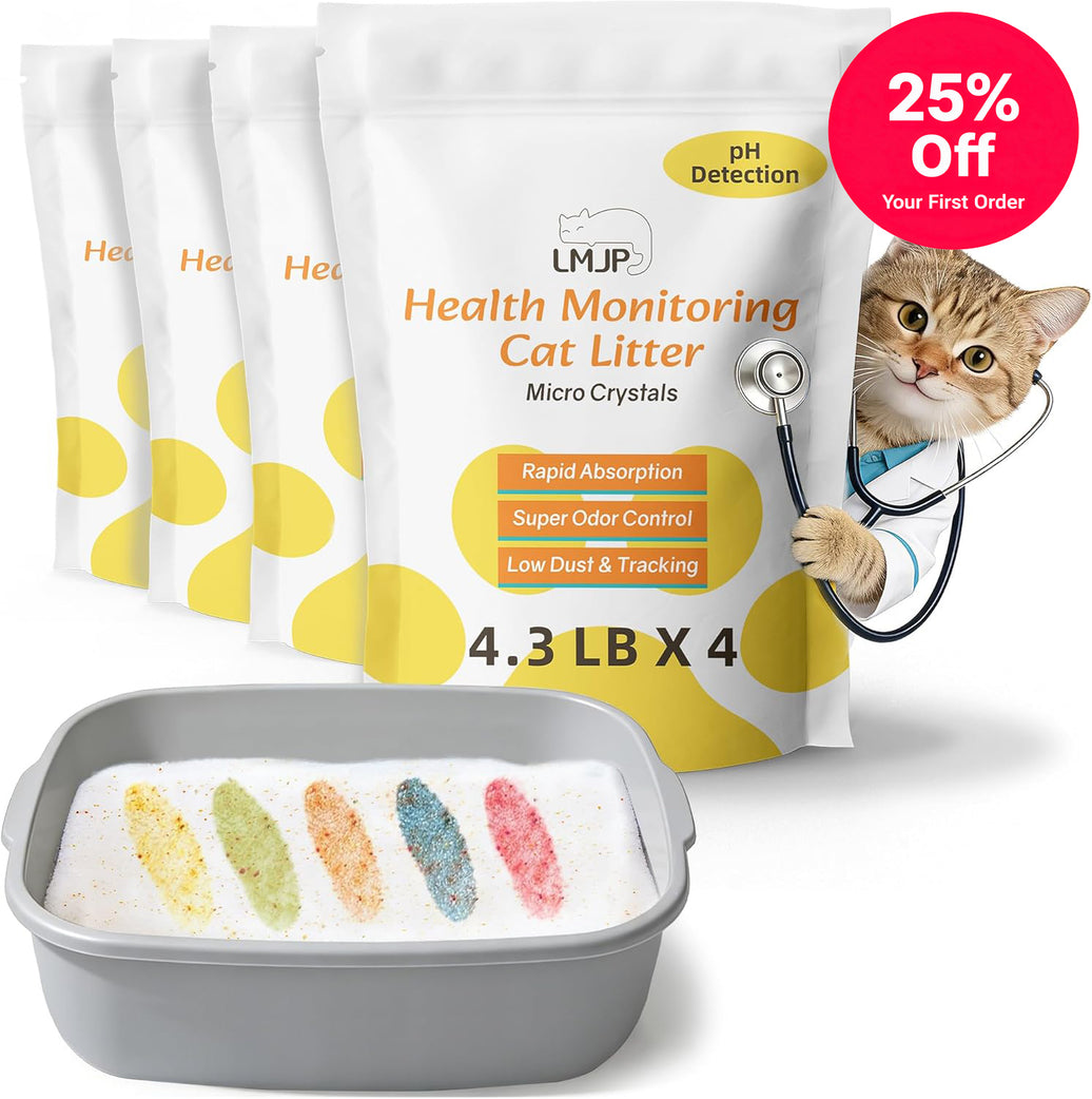Health Monitoring Cat Litter