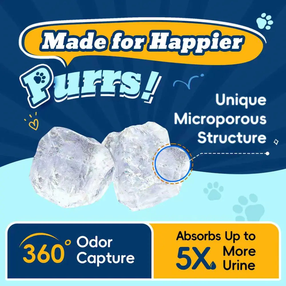 Low Tracking Crystal Cat Litter