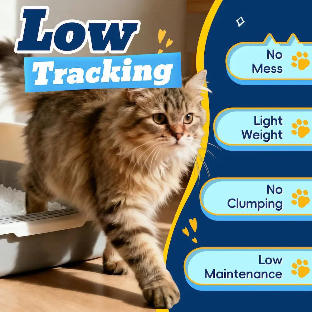Low Tracking Crystal Cat Litter