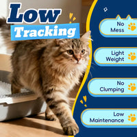 Low Tracking Crystal Cat Litter